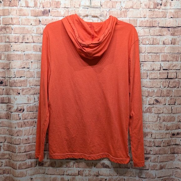 Hurley Two-Tone Hooded Long Sleeve Shirt Size Small - Picture 6 of 9